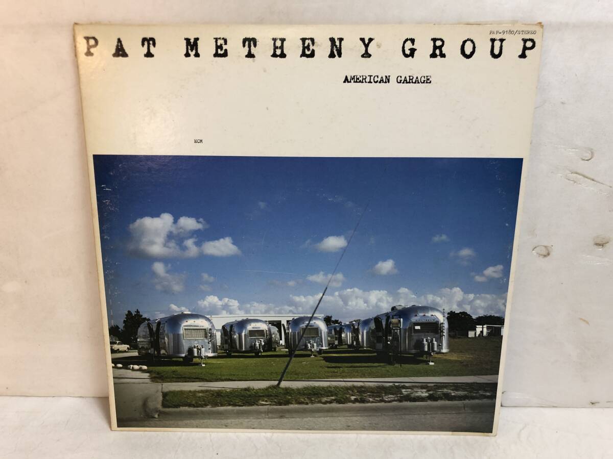 50808S 12inch LP★パット・メセニー/PAT METHENY GROUP/AMERICAN GARAGE★PAP-9180拍卖