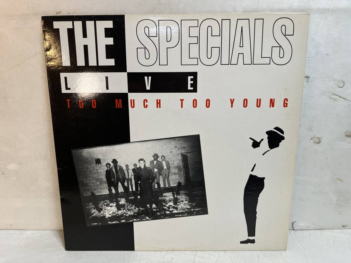 50818S UK盤 12inch LP★THE SPECIALS/LIVE TOO MUCH TOO YOUNG★RRLP 161拍卖
