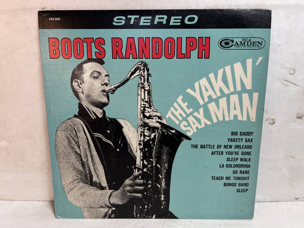 50821S US盤 12inch LP★BOOTS RANDOLPH/THE YAKIN' SAX MAN★CAS 825拍卖