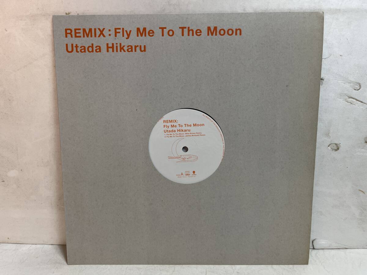 50822S 美盤 12inch EP★宇多田ヒカル/Utada Hikaru/REMIX:Fly Me To The Moon★TOJT-4211拍卖