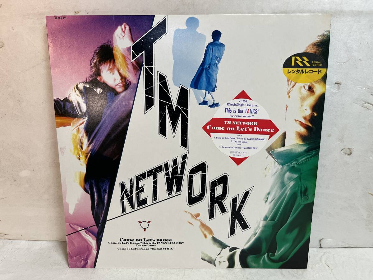 50825S 12inch EP★TM NETWORK/Come on Let's Dance★12・3H-211拍卖
