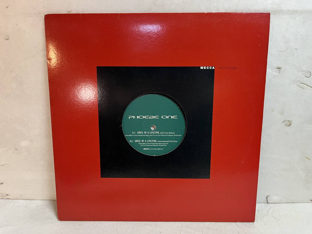 50825S 輸入盤 12inch LP★PHOEBE ONE/ONCE IN A LIFETIME★MECT1011拍卖