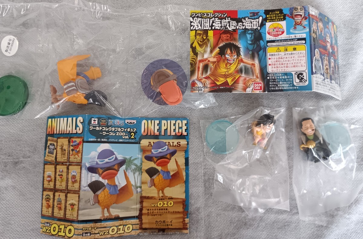 ワンピースコレクション/ワーコレZOO◆ルフィ/サー・クロコダイル/カウボーイ★未組立拍卖