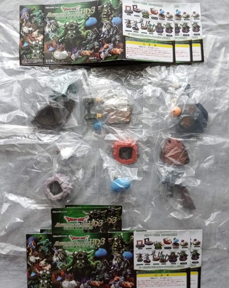スクエアエニックス◆メタルキング/キングスライムなど6点//ドラクエ モンスターズギャラリー HD3★未組立拍卖