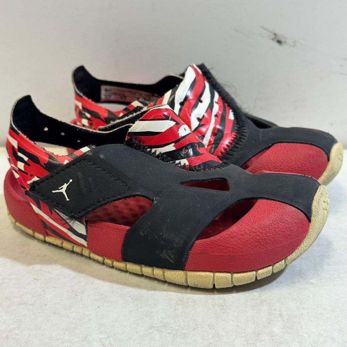 12cm JORDAN FLARE TD CI7850-016 ジョーダン フレア TD レッド/ブラック 2100000104871 1000180 OSK拍卖