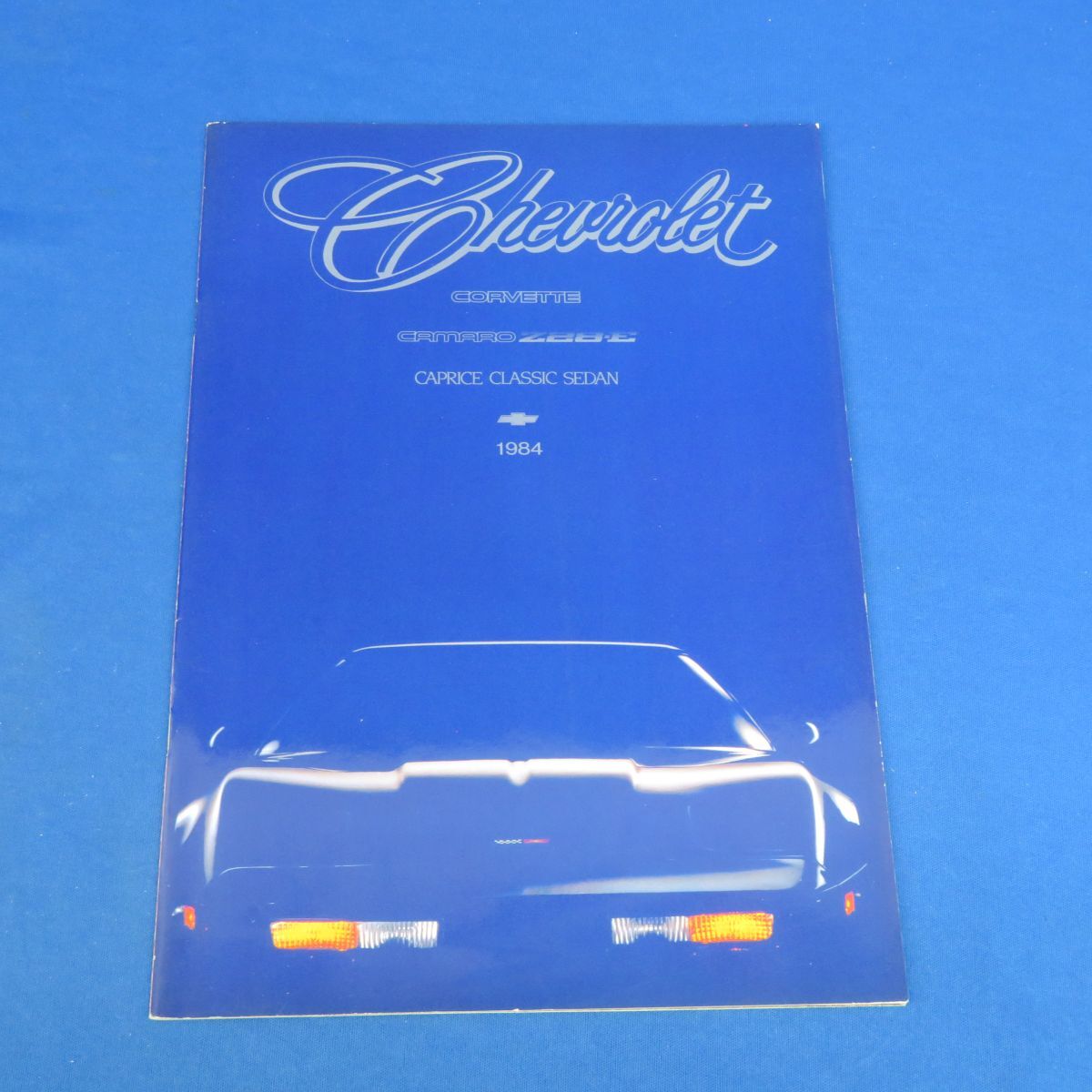 ユQ1802<車カタログ・当時物!!>「CHEVROLET 1984 シボレー」コルベット/カプリス/カマロ GM ヤナセ拍卖