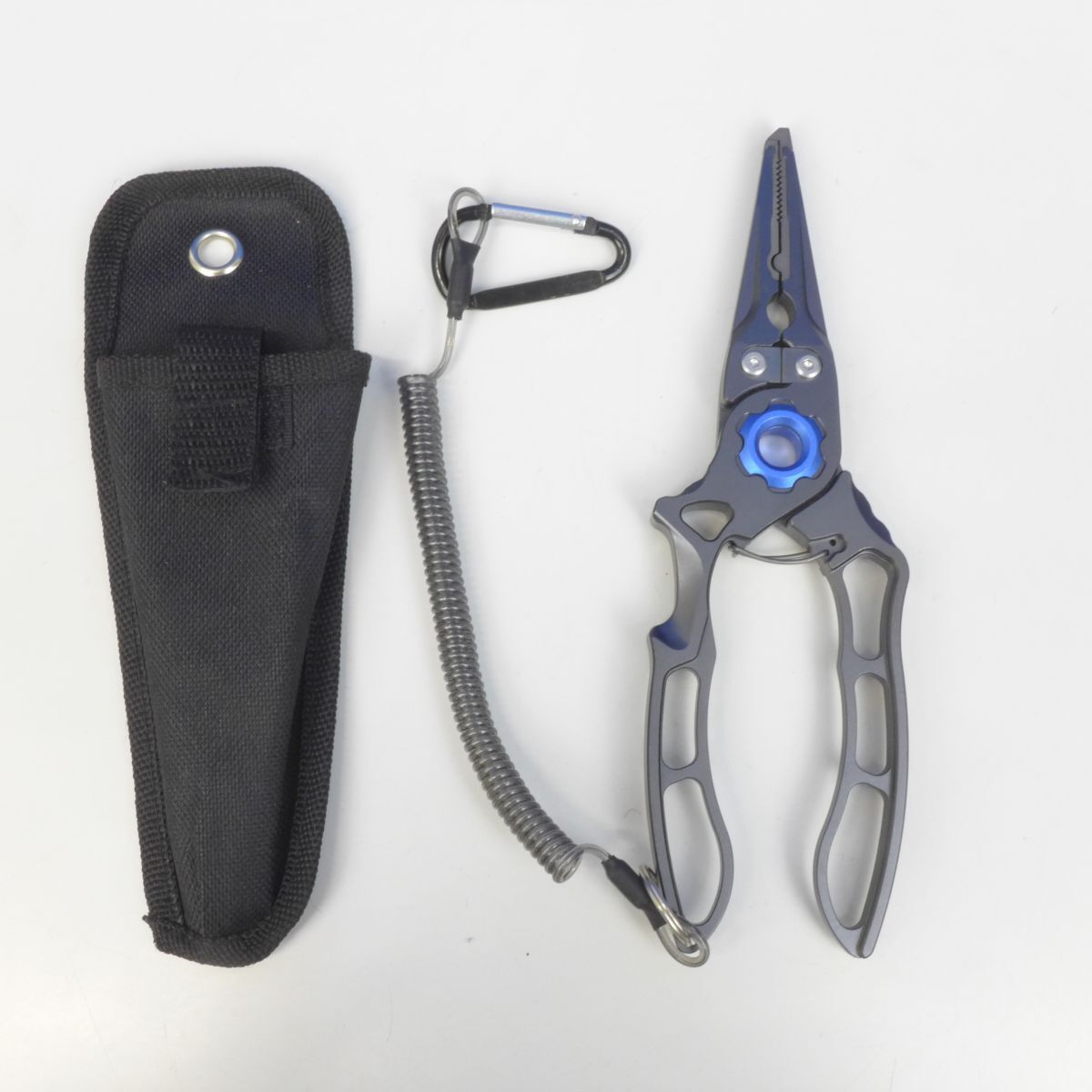 外B4715③軽量フィッシングプライヤー グレー拍卖