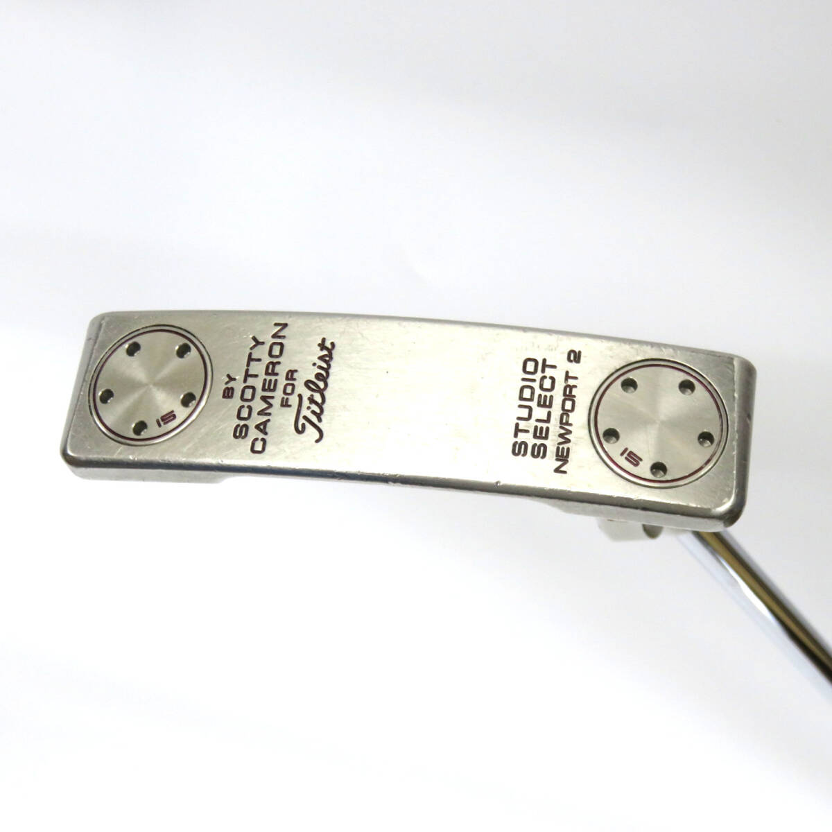 Titleist タイトリスト SCOTTY CAMERON スコッティーキャメロン STUDIO STYLE NEWPORT2 スタジオスタイル ニューポート2 拍卖