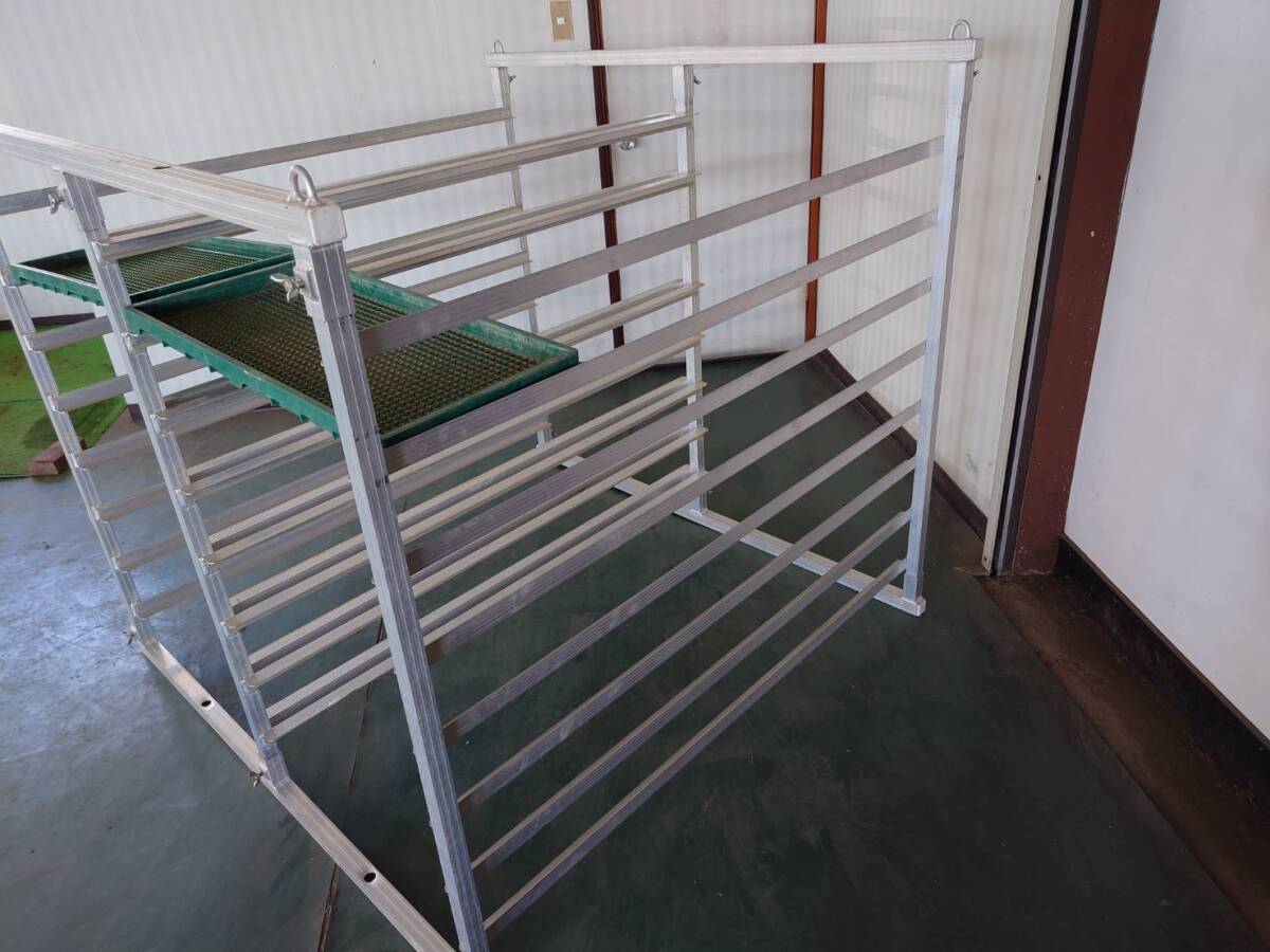 ★岩手発 苗箱収納棚 型式不明 64枚収納 売り切り★拍卖
