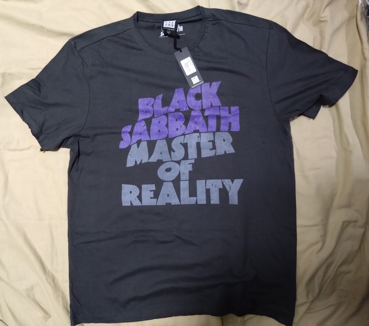 Amplified BLACK SABBATH/ブラック・サバス MASTER OF REALITY Tシャツ XLサイズ 新品・未着用拍卖