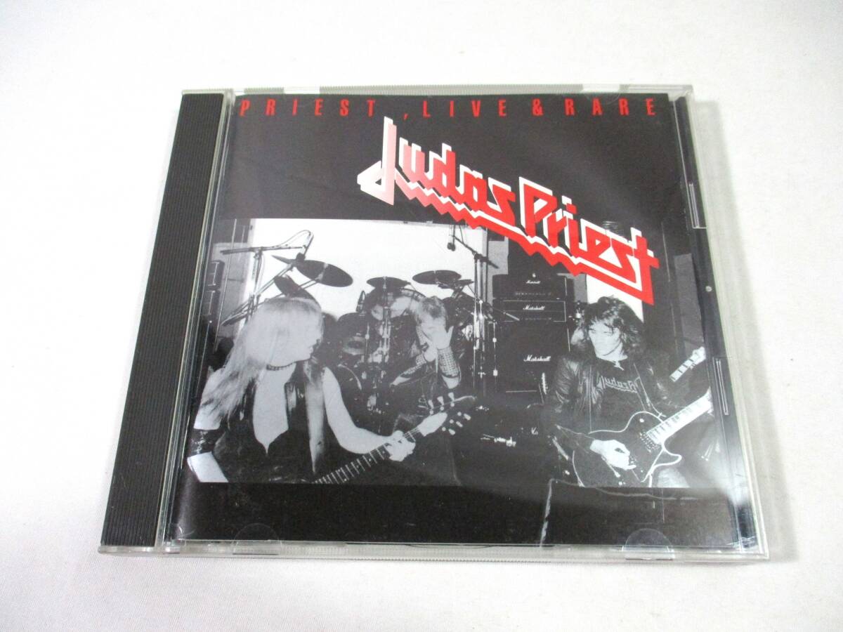 【410】『 CD ジューダス・プリースト / プリースト、ライヴ&レア!! ESCA-7713 ディスク極美品 』拍卖