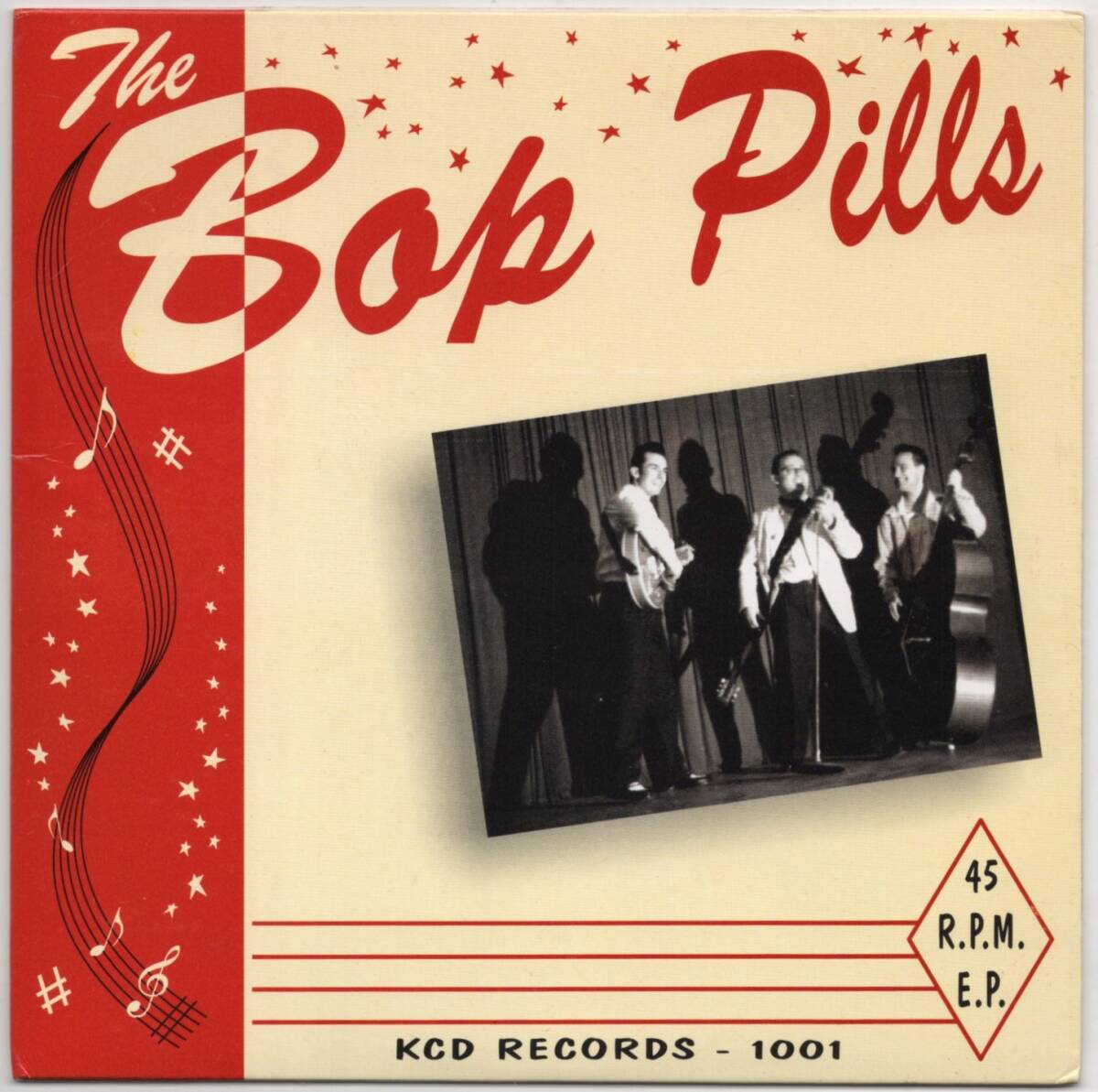 貴重盤 / THE BOP PILLS - The Bop Pills (1999 45'EP) / 極上 Spanish Raw Rockabilly Bopper / Brioles, Nu-Nilesメンバー / ロカビリー拍卖