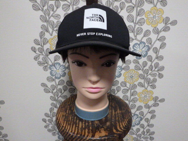 未使用 今期物 ザ・ノース・フェイス キャップ 帽子 クロ メッシュ仕様 サイズ調節可能 拍卖