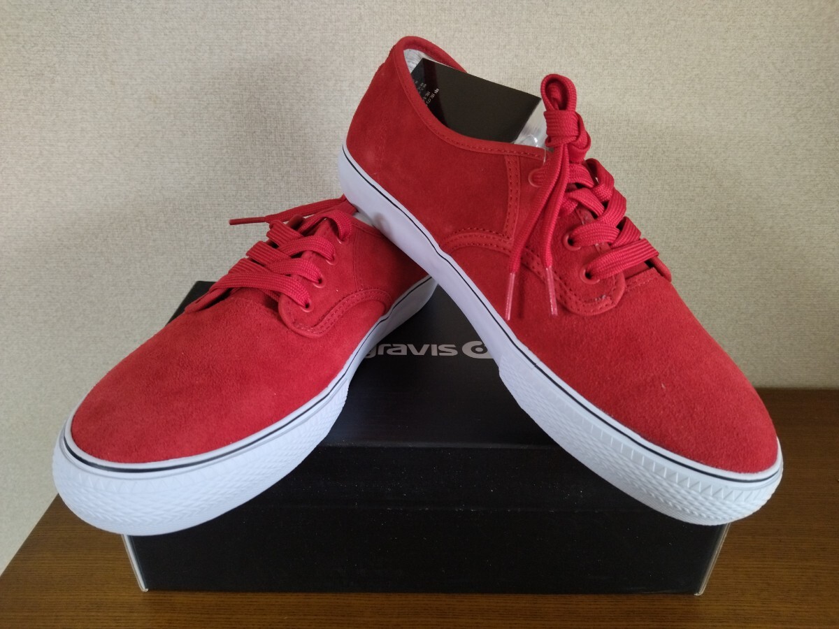 【最終値下げ】【26.5cm】新品 gravis SLYMZ2 グラビス スリムズ2 スエード拍卖