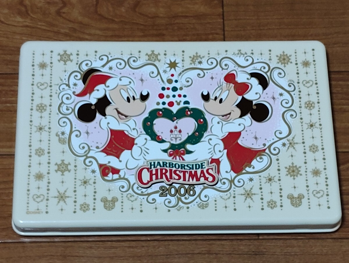 Y2038 : ディズニー 折り畳みランチBOX 新品未使用 2006年クリスマス拍卖