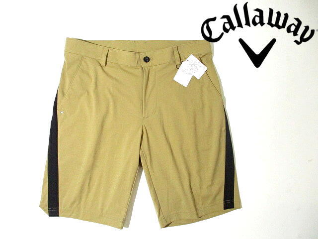 新品 未使用■ 即決! 安い! キャロウェイ ゴルフ ハーフパンツ ショーツ Lサイズ サイドライン 短パン Callaway GOLF メンズ拍卖