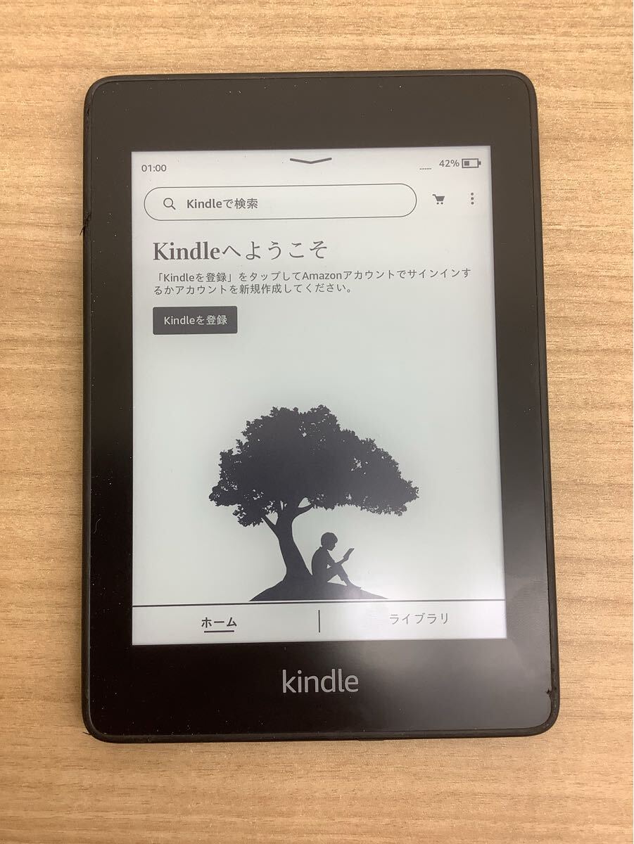 ◯営HM098-A9T60【埼玉発】Kindle Paperwhite 第10世代 32GB PQ94WIF Wi-Fiモデル ブラック リセット済 拍卖