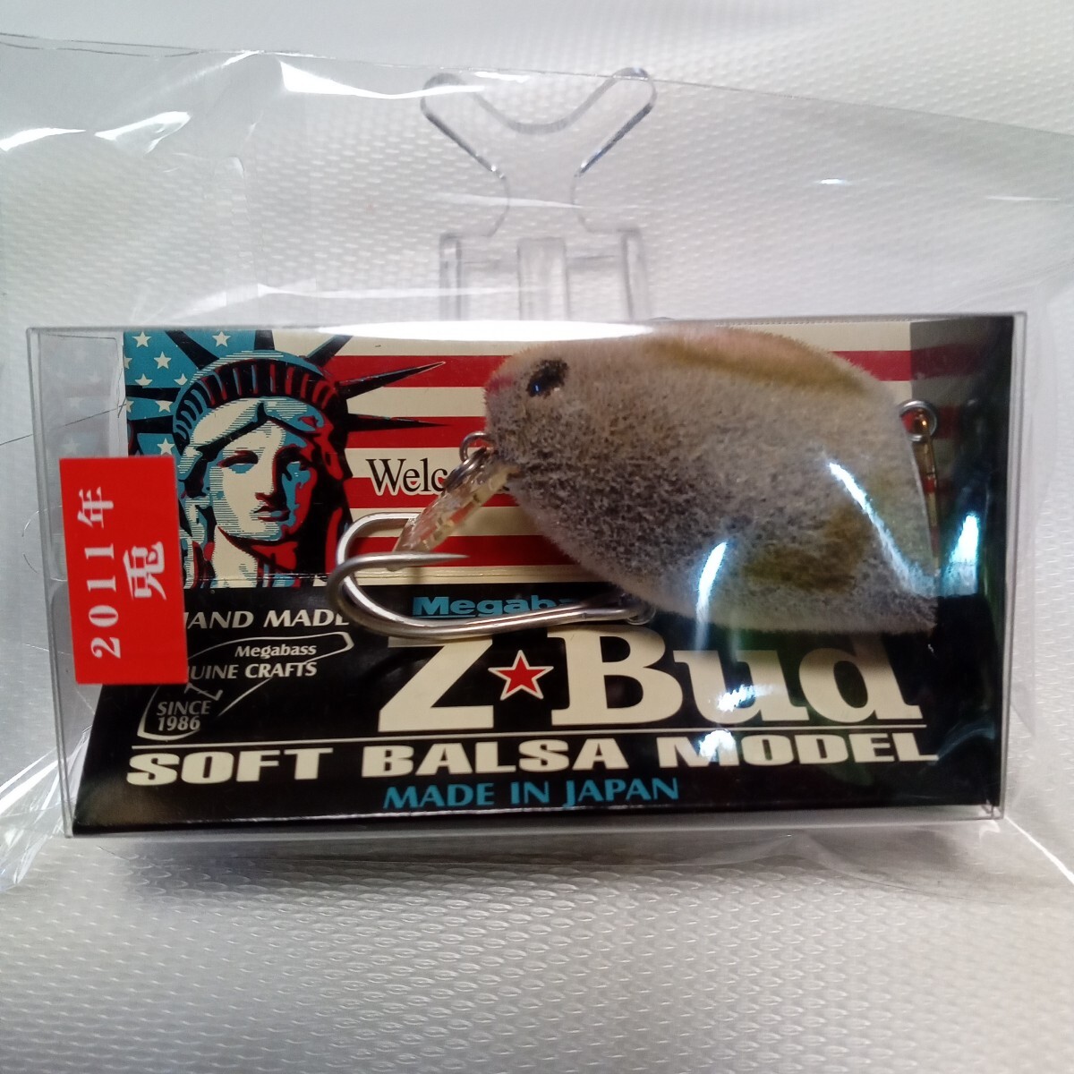 Z−BUD Z−RABBIT ジーバド ジーラビット NO USAGI ウッド ハンドメイド メガバス 新品未使用品 Z−バド 検 ガッタ拍卖