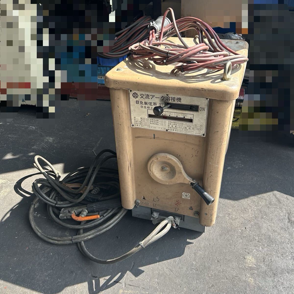 T1692 HITACHI 日立 アーク溶接機 AW-200 AT-SS5 200V 50Hz【動作確認済】拍卖