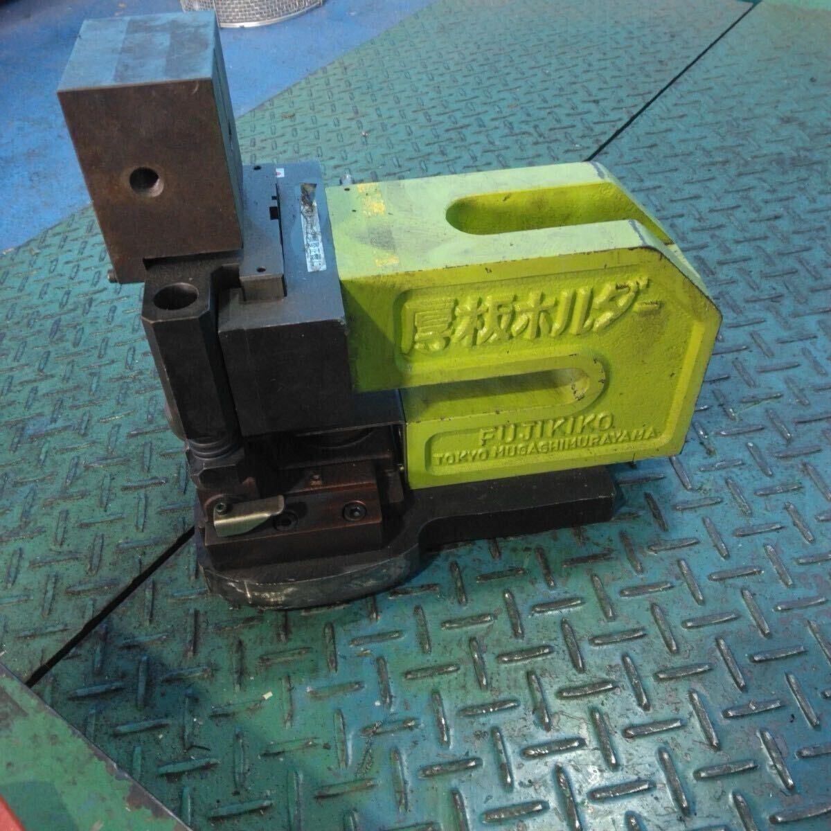 u1545 富士機工 厚板ホルダー プレス 穴抜き金型 板金加工 10.7×20.7拍卖