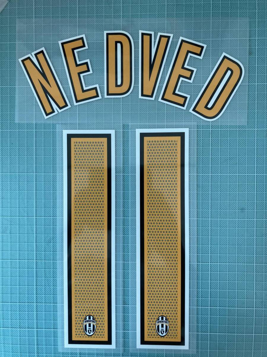 2004-2005 ユヴェントス x ネドベド / NEDVED マーキング セット (H)拍卖