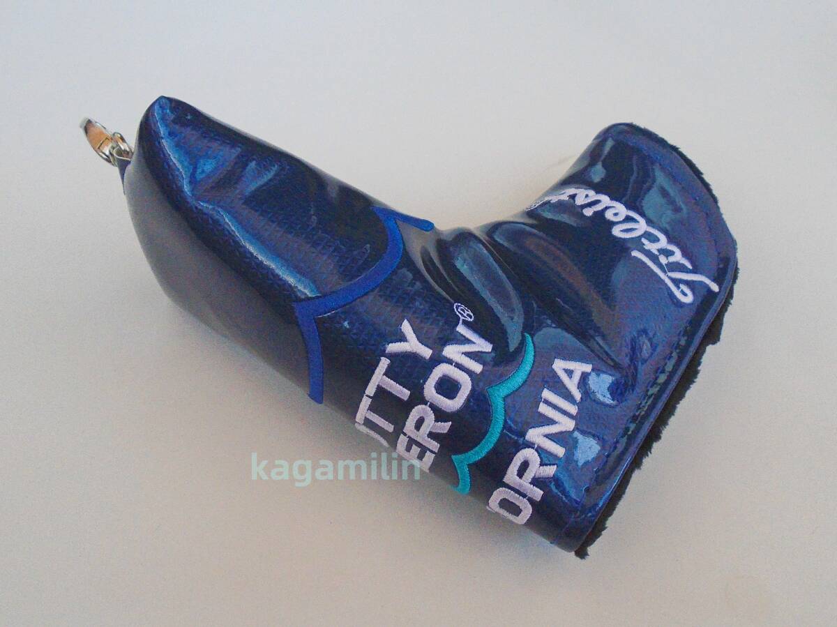 パターカバースコッティキャメロンツアーツアー支給 新作 磁石タイプ開閉 SUNNY 青拍卖