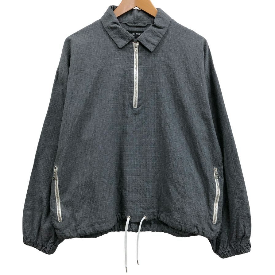 極美品◆ジャケット ヴァイナルアーカイブ 17SS アノラックジャケット ハーフジップ メンズ サイズS VAINL ARCHIVE 【AFB27】拍卖