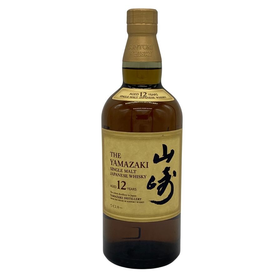 東京都限定◆サントリー 山崎 12年 シングルモルト 700ml 43% SUNTORY YAMAZAKI SINGLE MALT ホログラムシール無 ウィスキー【K4】拍卖