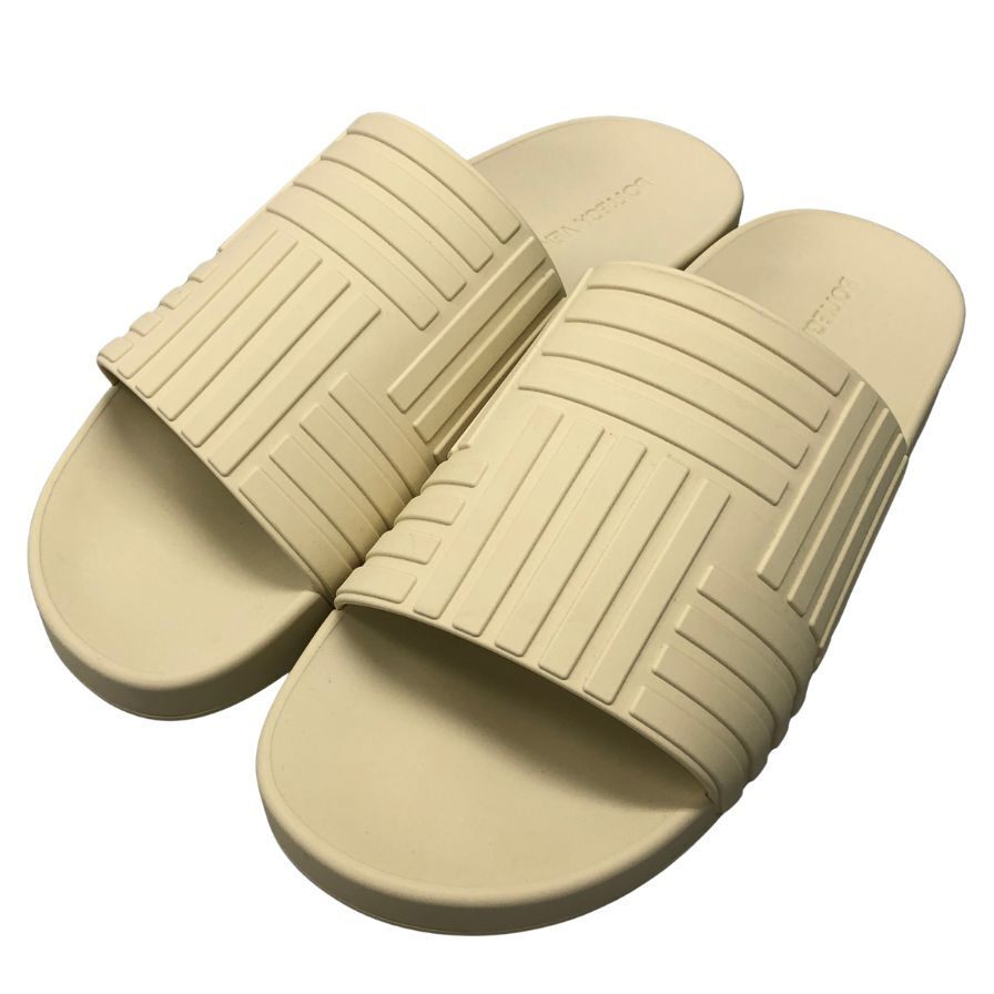 ボッテガヴェネタ サンダル スライドサンダル ベージュ系 メンズ サイズ44 BOTTEGA VENETA 約29.0cm【AFD15】拍卖