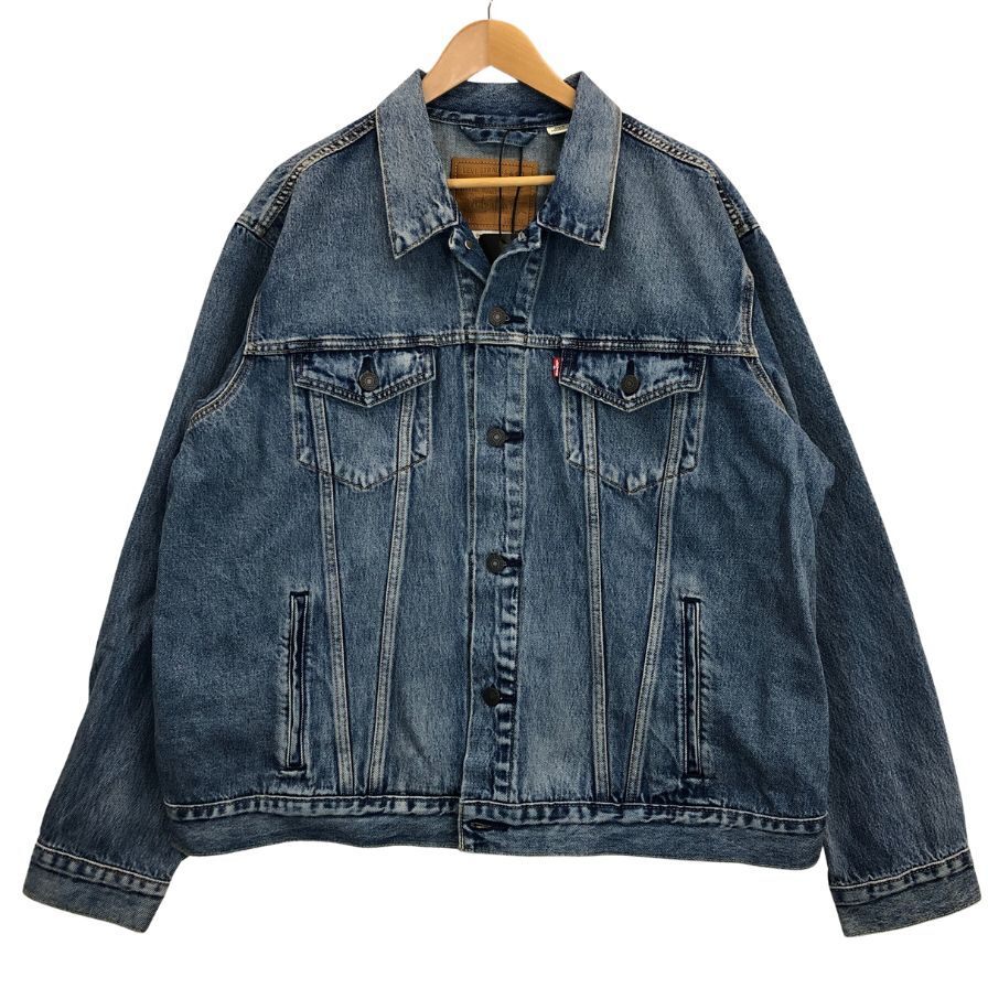 新品同様◆ジャケット リーバイスプレミアム デニムジャケット S110784 メンズ サイズXL インディゴ LEVI'S PREMIUM 【AFB36】拍卖