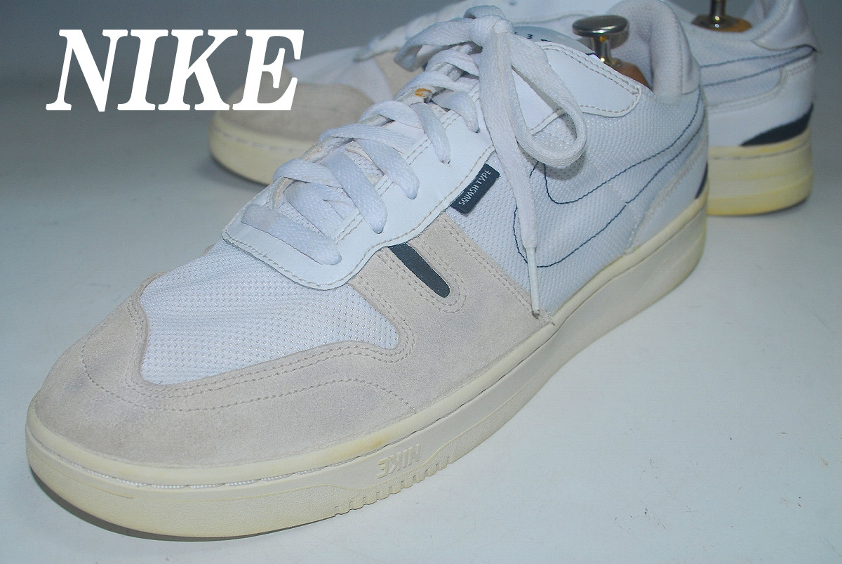 ATX2322/期間限定!最終価格!早い者勝ち!ナイキ/NIKE/スカッシュタイプ・27.5㎝/ロー/良品/白/ホワイト/最強スニーカー!拍卖