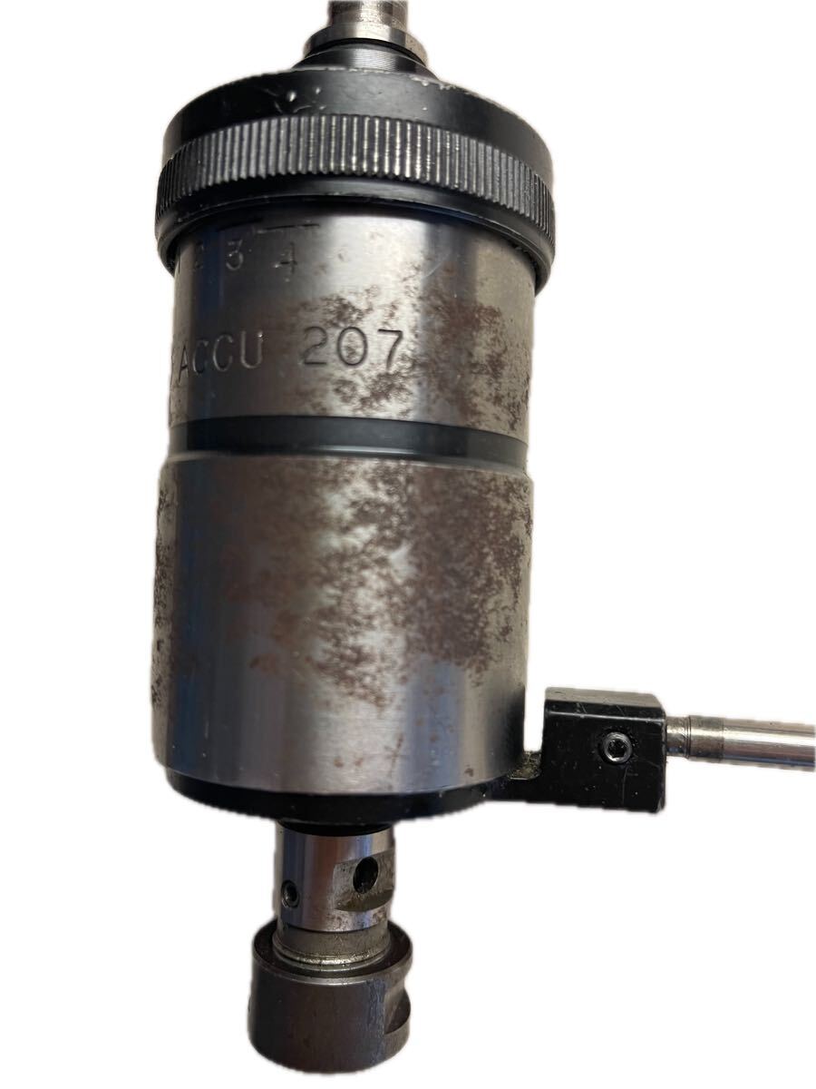 BIG 大昭和 アキュータッパー207 逆転タイプ M2〜M7 シャンクST12.5 ラバーコレットR10 2.5〜4.5付 良品中古拍卖