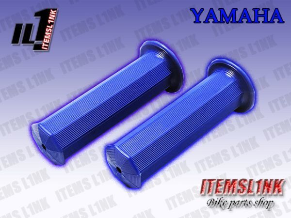 LK2-4BL 八角グリップ 青色 ハンドル マジェスティ125 マジェスティ250 TT250R TT-R250 DT200/R XJR400 4HM RH02J XJR1200/R 汎拍卖