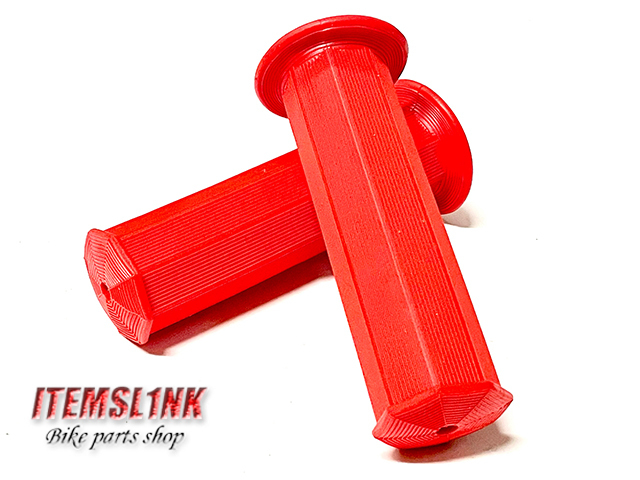 LK2-4RD 八角グリップ 赤色 GPZ250F GPZ400F Z200 Z400GP Z750GP Z400FX Z250FT Z1 Z2 KZ1000 Z1-R Z1000J KZ1000 汎用拍卖