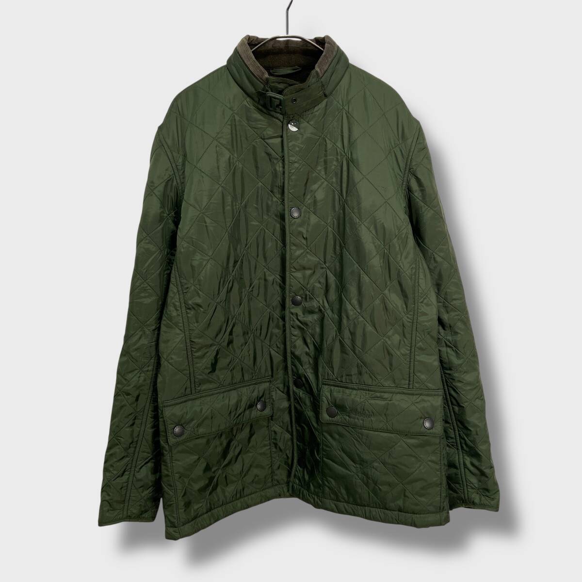 送料無料☆Barbour×PANTONE☆バブアー☆キルティングジャケット☆グリーン☆M☆H25M拍卖