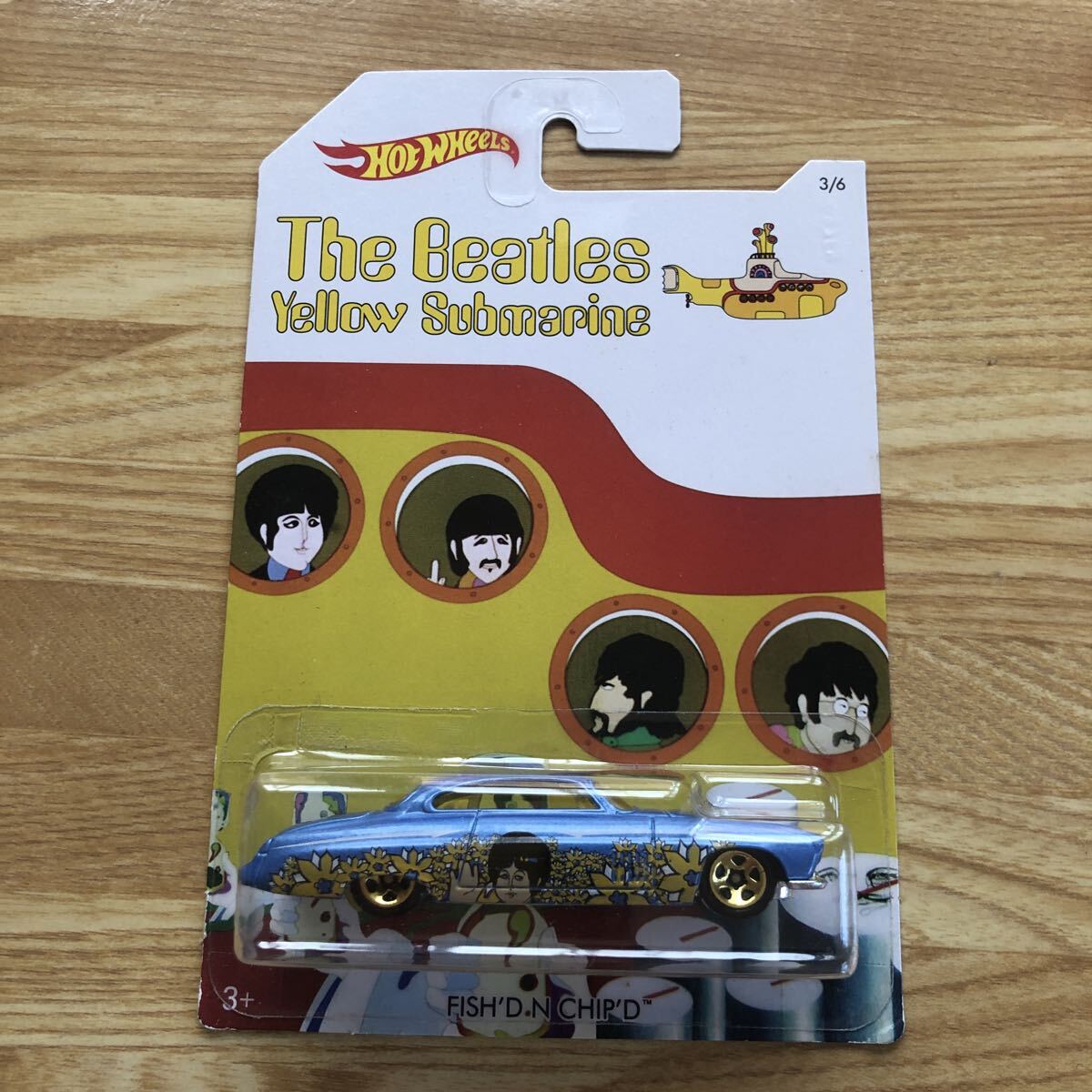 Hot Wheels The Beatles Yellow Submarine FISH'D,N CHIP'D拍卖