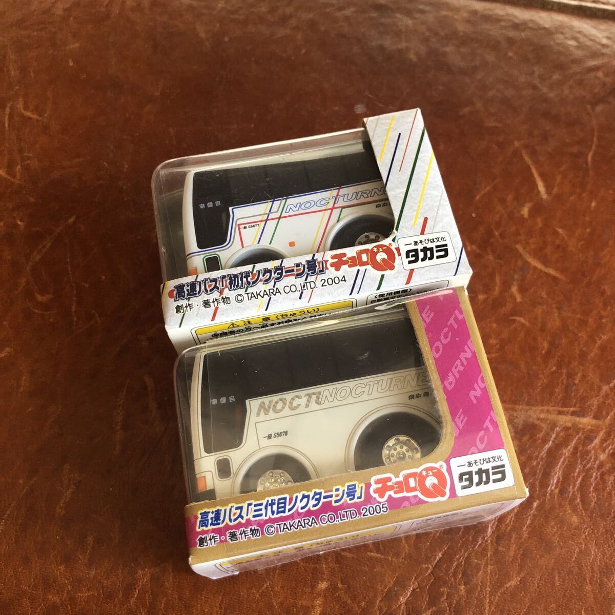 タカラ チョロQ高速バス初代ノクターン号 三台目ノクターン号拍卖