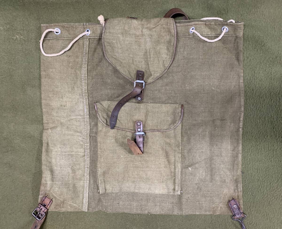 #5. WW2 ドイツ軍 (?) リュックサック(1944年). ナチスドイツ 2025/08/18拍卖