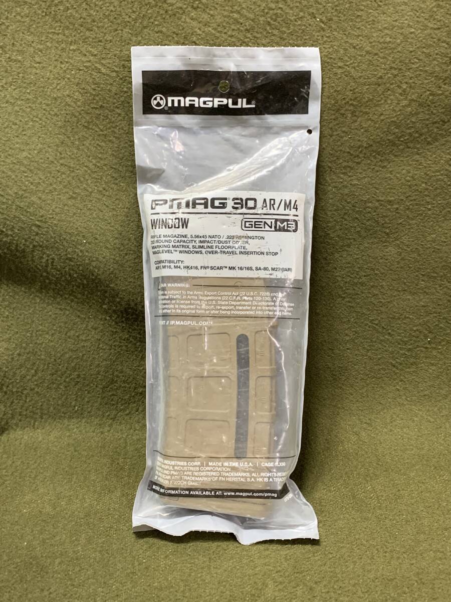 #. 最後の在庫! 米軍 実物官給品 GEN-M3 MAGPUL PMAG 30 マガジン 新品 .特殊部隊 2025/08/04拍卖