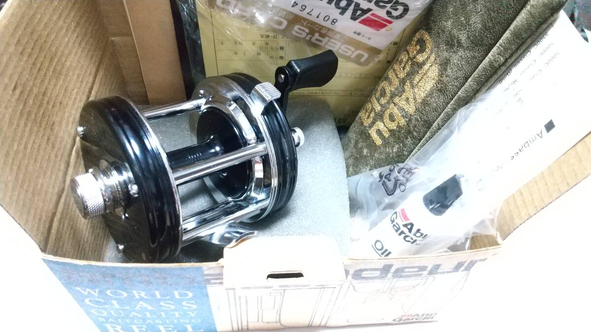 ABU 5000C クラッシックレプリカ ブラック BLACK 黒 アブ マミヤOP アンバサダー AMBASSADEUR CLASSIC 新品購入未使用品拍卖