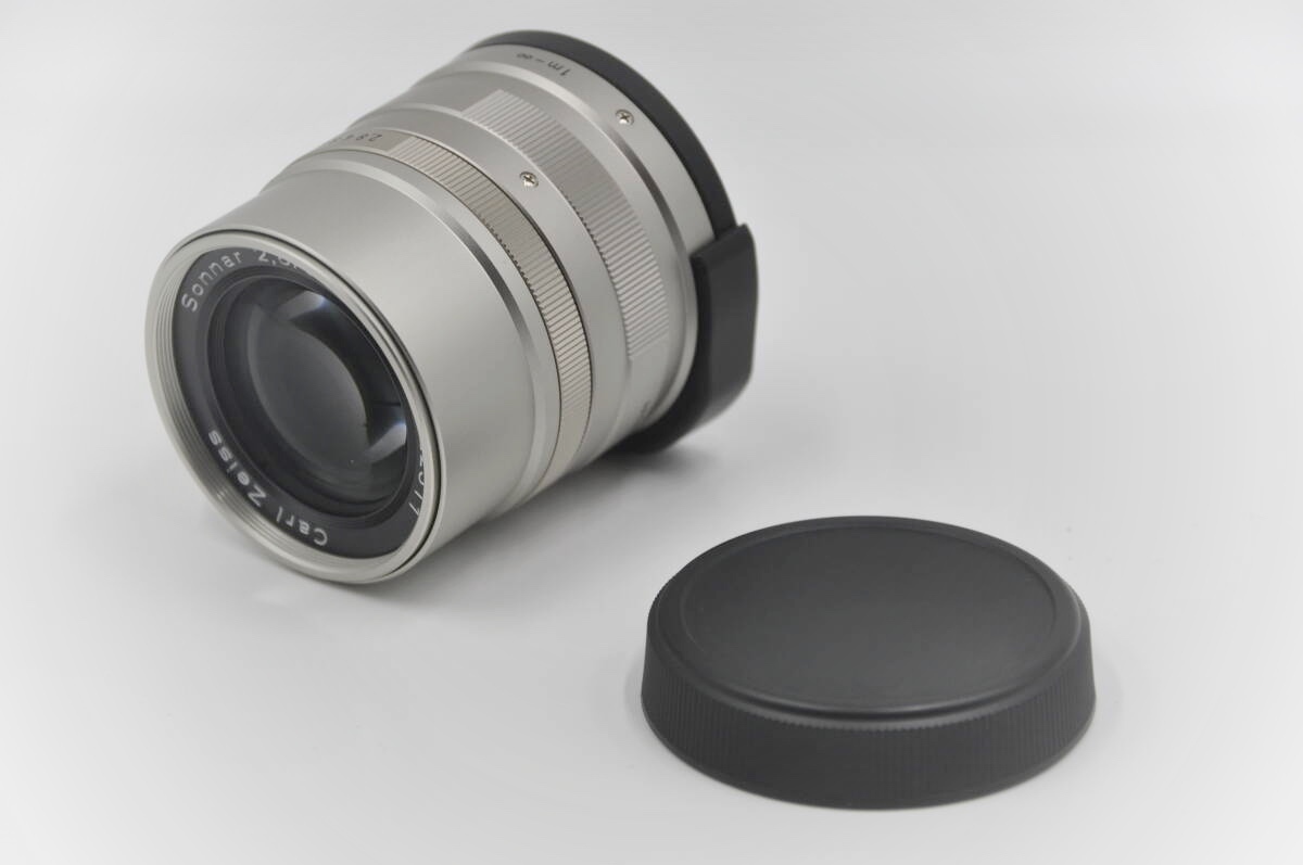 【実用品】CONTAX コンタックス Carl Zeiss Sonnar ゾナー F2.8 90mm T* レンジファインダー 中望遠レンズ 中古拍卖