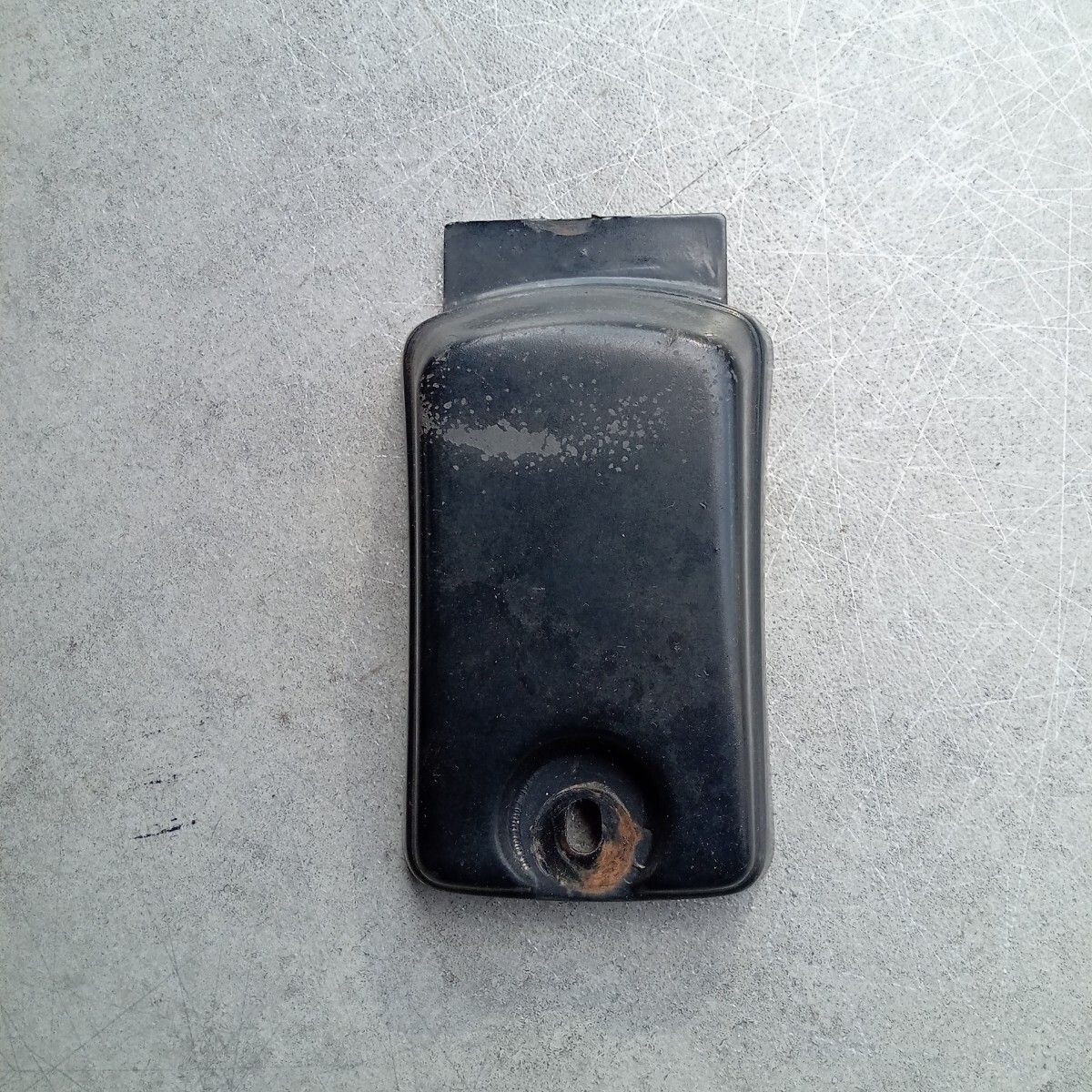 カワサキ・AR50★純正オイルタンクカバー 割無 キズ・塗装剥がれ有拍卖