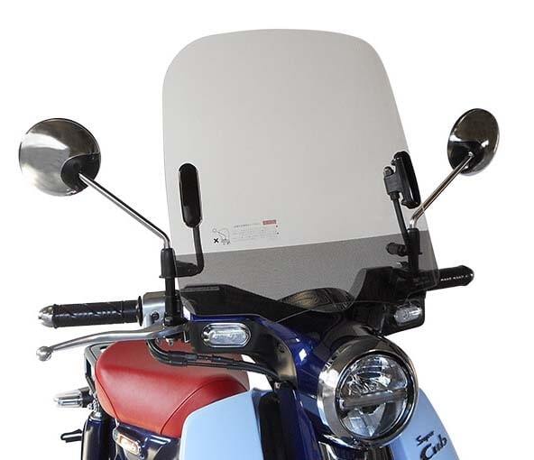 旭風防 ウインドシールド ホンダ スーパーカブ C125専用 クリア C125-03 JA48 JA58 JA71拍卖