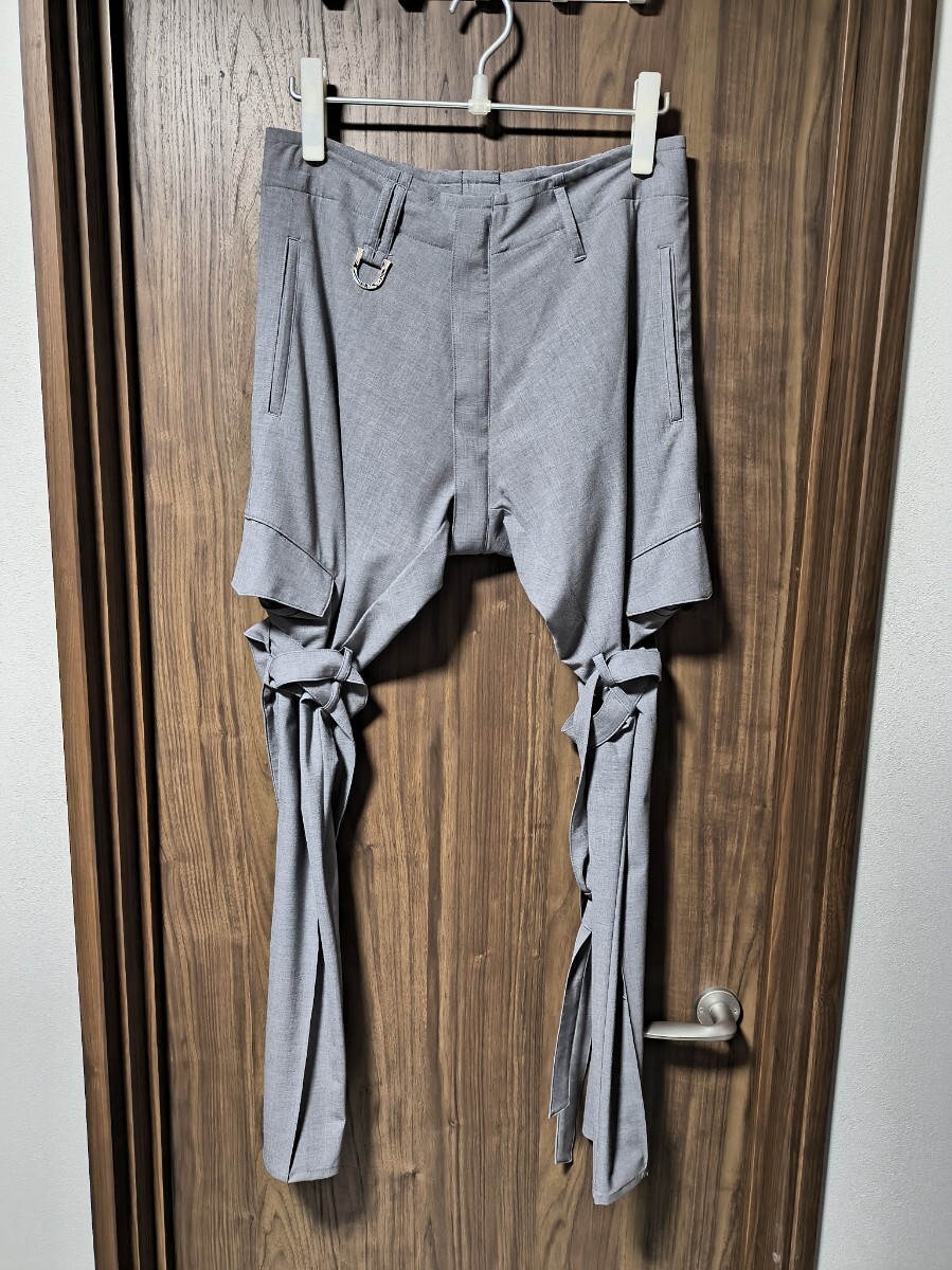 【新品】kiryuyrik キリュウキリュウ サルエルボンテージパンツ拍卖