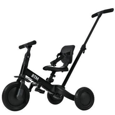 三輪車 足けりバイク 一台4役 ベビーカー かじとり 手押し棒付 子供用三輪車 527578拍卖