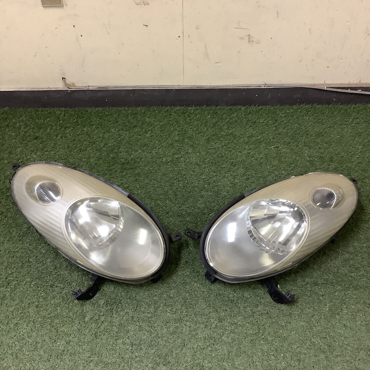 マーチ K12 ヘッドライト 左右セット ICHIKOH 1704 管番3383拍卖