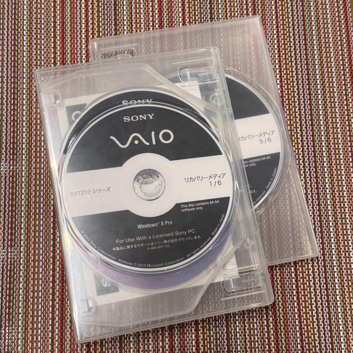 SONY VAIO Tap21 SVT212シリーズ リカバリーメディア Win 8 Pro 非売品 新品同様 送料込拍卖