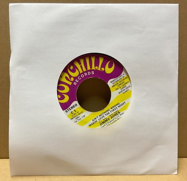 jimmy jones/ain't nothing wrong makin'love the first night/time nd changes/拍卖