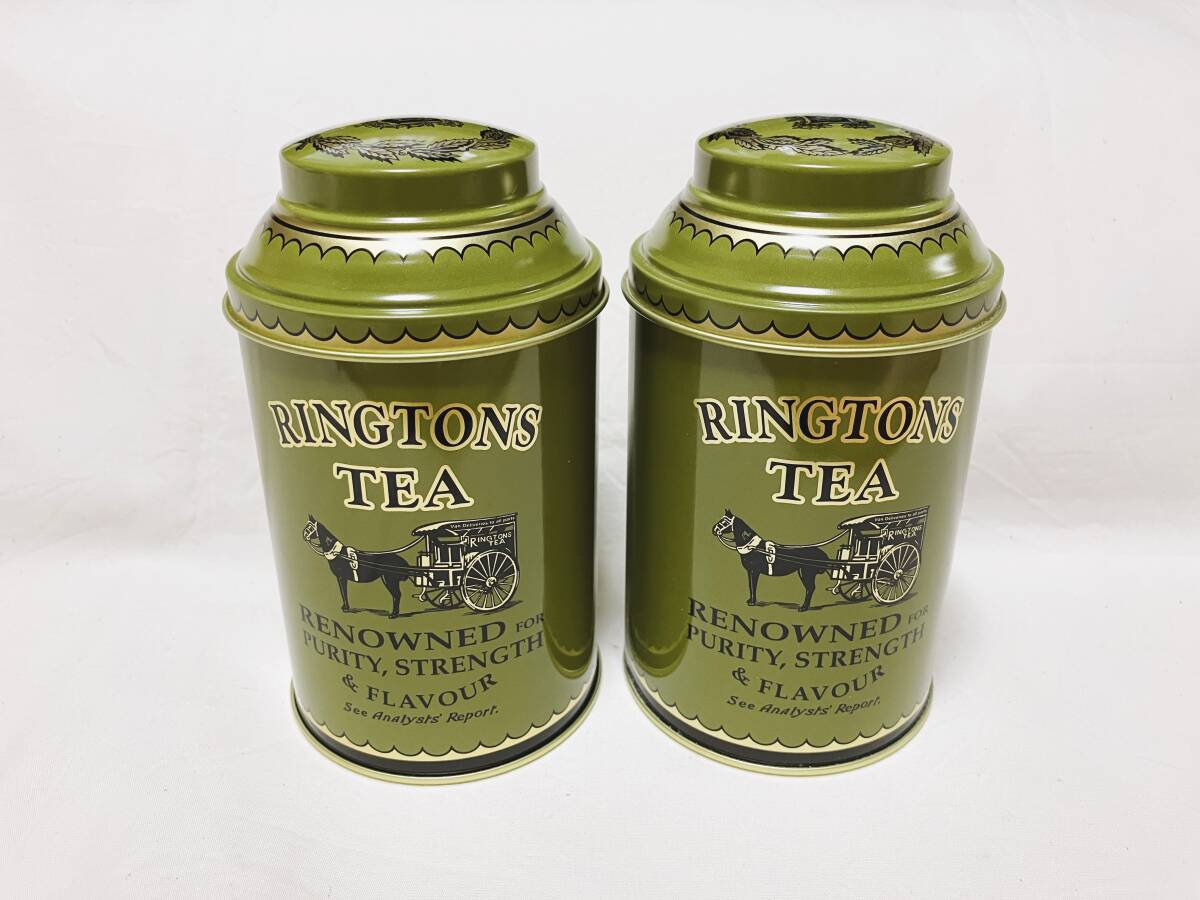 コレクション整理★リントンズ・英国紅茶トリュフチョコレート缶2個セット(缶のみ)拍卖