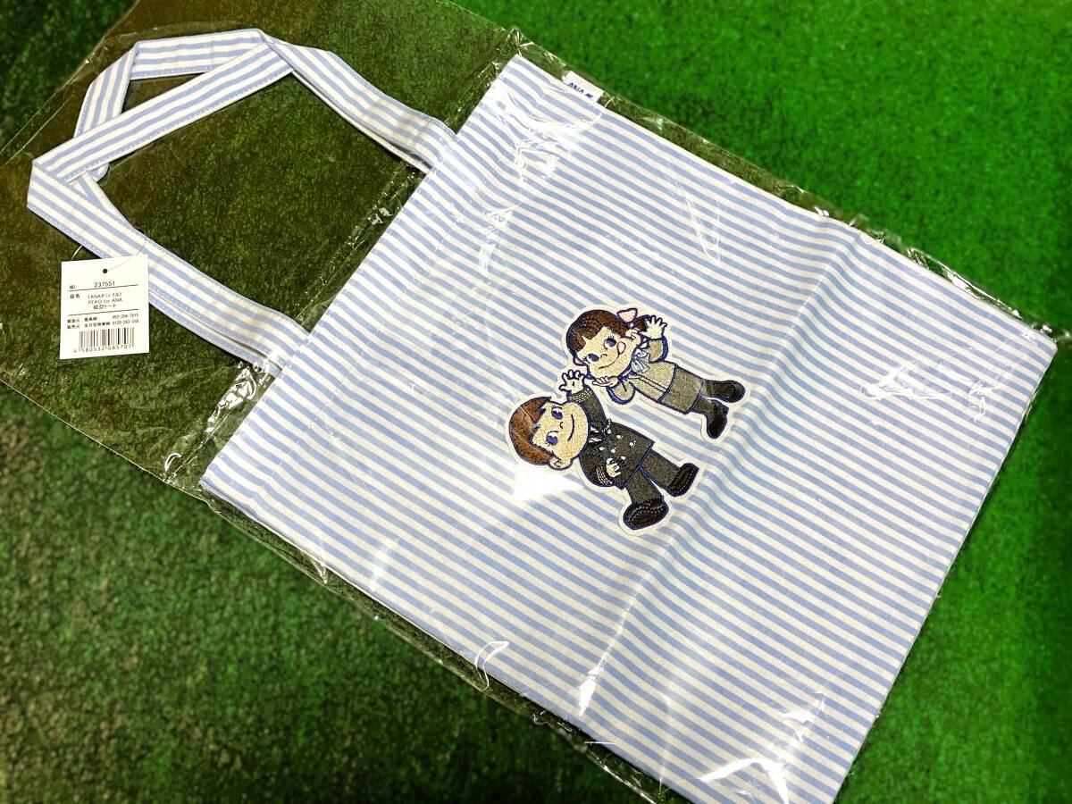 ANA(全日空)★機内販売品・オリジナル PEKO for ANA 縦型トートバッグ拍卖